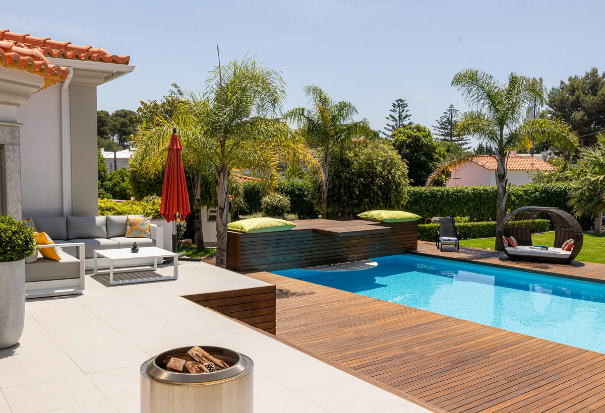 Completed residential landscape and pool project